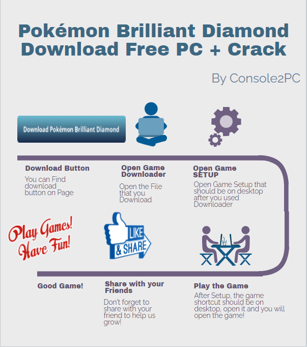 Pokémon Brilliant Diamond pc version